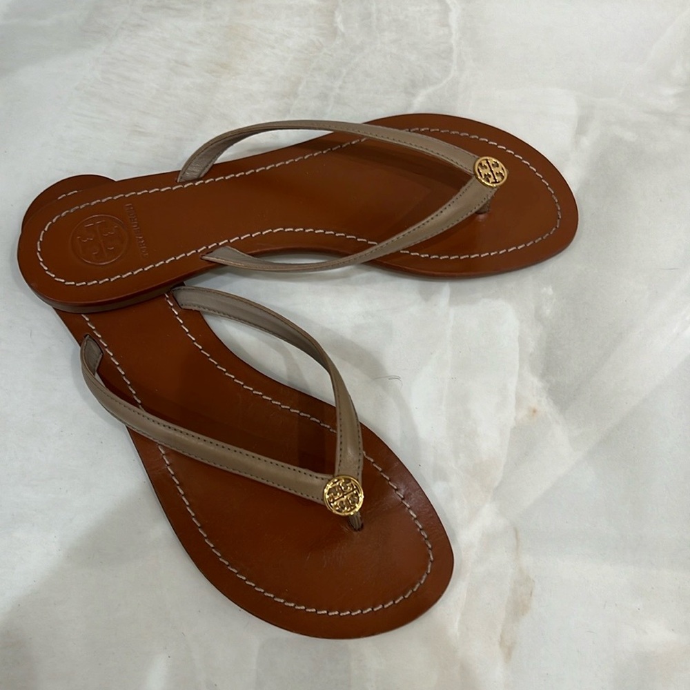 Tory Burch Terra Thong Sandal Flip Flop sz 8